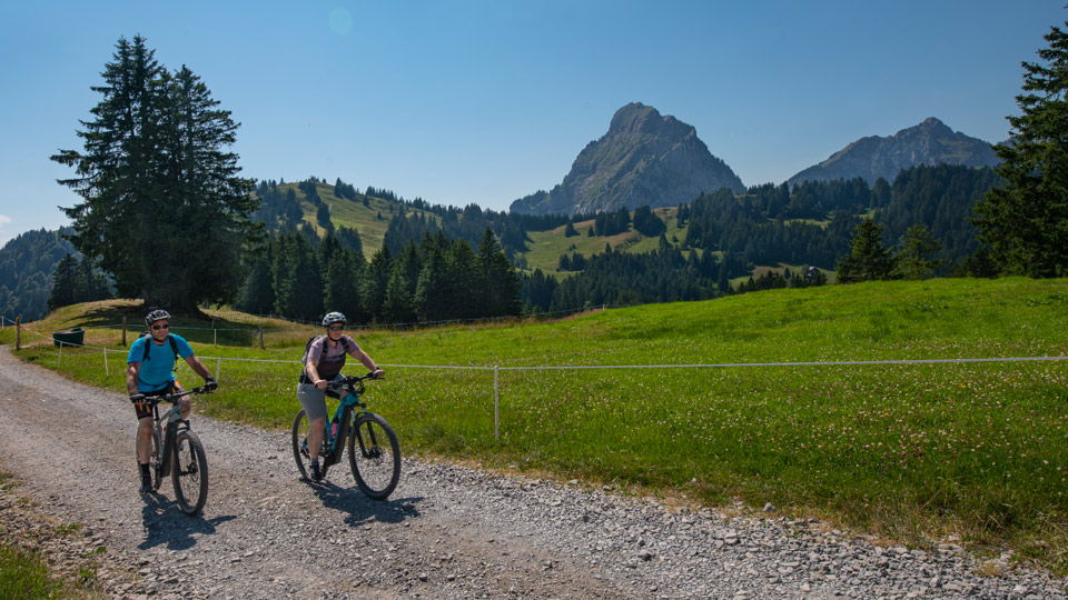 Holzegg, auberge de montagne, vélo