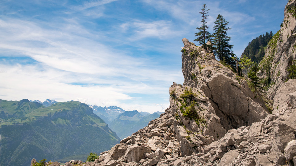 Holzegg, auberge de montagne, escalade, rochers